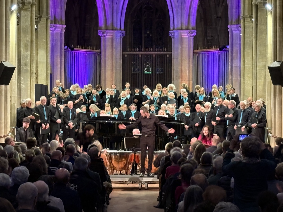 Concert is finished, a really enjoyable evening!